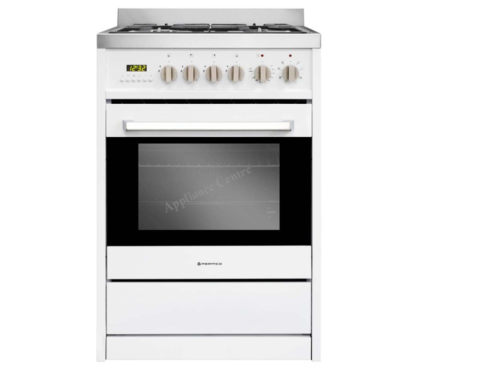NEW! PARMCO 60CM AR600-W GAS ELECTRIC COOKER WHITE